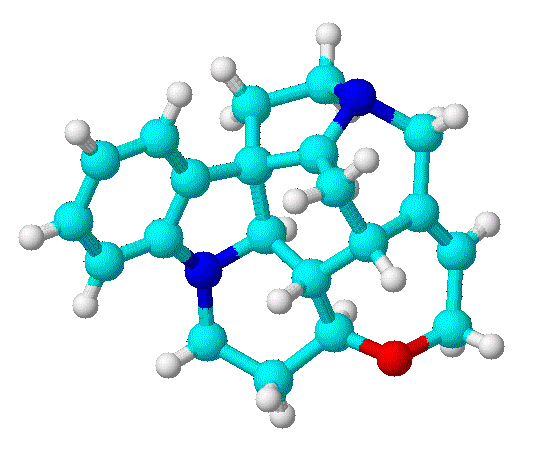 Strychnidane-Formel
